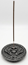 Rock and Roll Skull Incense Burner
